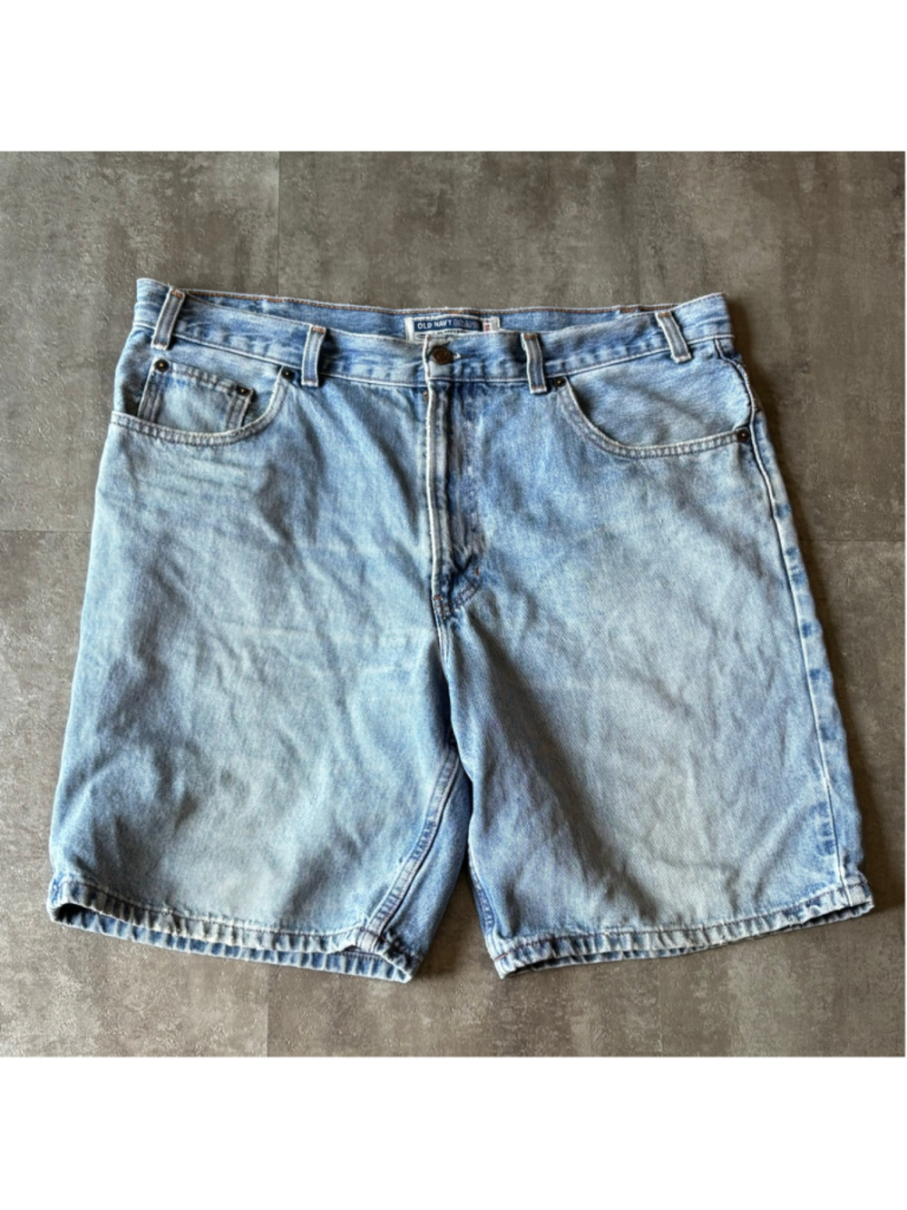 Vintage Old Navy Jean Shorts Mens 36 Blue Denim